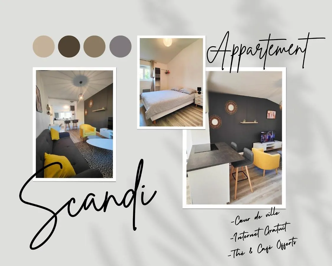 Joli T2 Scandi Riom France